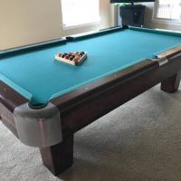 Rare Vintage Brunswick Sport King Oversized 8 Pool Table